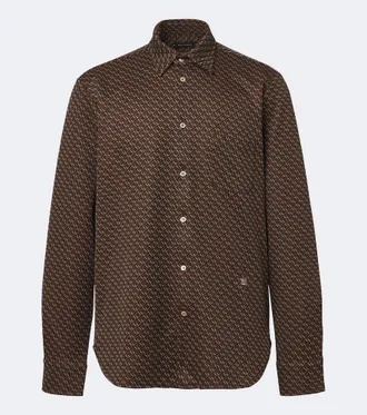 Wales Bonner Doshi jacquard shirt