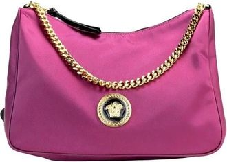 Versace Medusa Icon schoudertas - Dames - Tassen - Roze - Maat: ONE Size