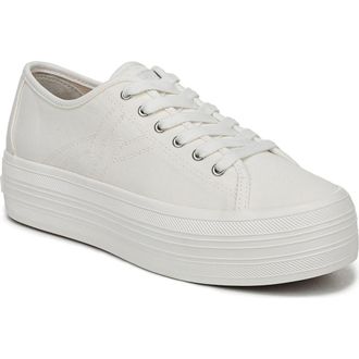 Veronica Beard Truett Platform Sneaker in Coconut at Nordstrom, Size 5.5