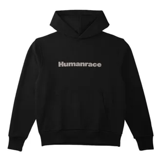 adidas x Pharrell Humanrace Logo Hoodie Black HG1812