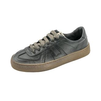 Moma Moma, Schoenen, Heren, Zwart, 42 EU, Leer, Kazan Sneaker
