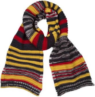 Missoni Gestreepte lurex sjaal - Dames - Sjaals - Veelkleurig - ONE Size - Wol - Accessoires