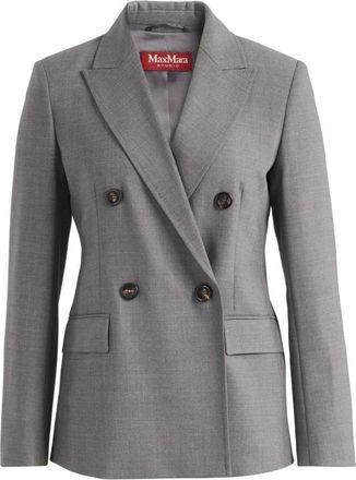Max Mara Jassen, Dames, Grijs, S, Mstgioiosa