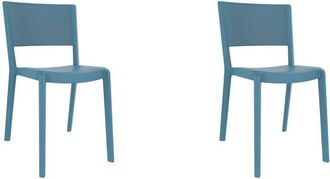 Resol Spot Set 2 Silla Interior, Exterior Azul Retro