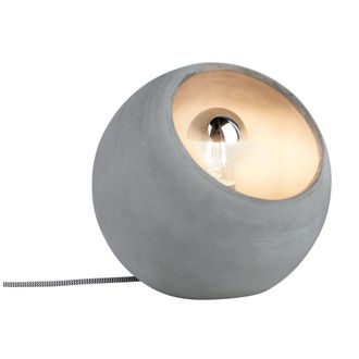 Paulmann Ingram L&aacute;mpara De Sobremesa Gris Hormig&oacute;n 23 Cm