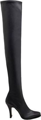8 by YOOX STRETCH OVER-THE-KNEE BOOTS