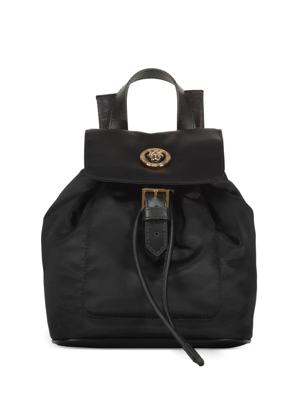 【VERSACE】モノグラム コーティングキャンバスバックパック VERSACE】モノグラム コーティングキャンバスバックパック
