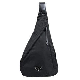 Prada Pre-owned Cross Body Bags, unisex, Black, Size: ONE SIZE Pre-owned Vintage Cross Body Bag