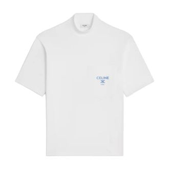 Celine Mujer, Camisetas, Blanco, Talla: XS