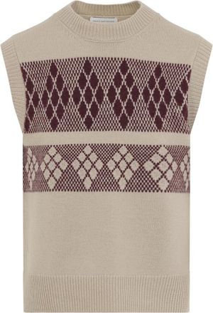 Dries Van Noten Manta Sweater - Heren - Spencers - Beige - L - Truien & Vesten