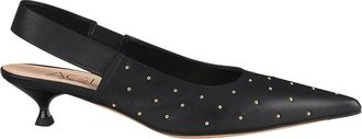AGL Lenor S Studs Leather Slingback