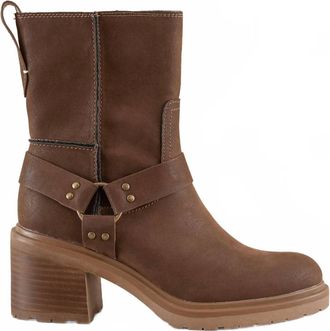 Babe Womens Clyde Moto Ankle Boot In Coffee