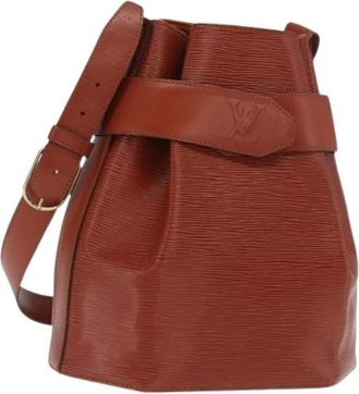 Louis Vuitton Pre-owned Bucket Bags, female, Brown, Size: ONE SIZE Pre-owned Vintage Bucket Bag