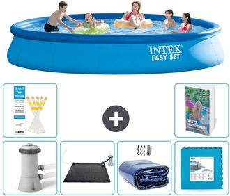 Intex Piscina Easy Set Redonda - 457x84 Cm - 7-piezas S340