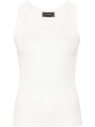 Styland Top a coste - Bianco