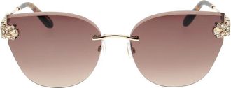 Chopard Stijlvolle zonnebrillen voor mannen en vrouwen - Dames - Zonnebrillen - Geel - ONE Size - Accessoires