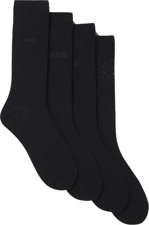 HUGO BOSS Pack de 4 Calcetines - Underwear - Hombre - Negro - ONE SIZE