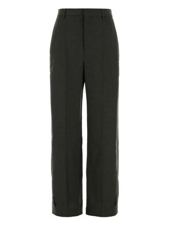 Jean Paul Gaultier Pantaloni con chiusura nascosta - Verde