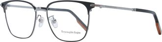 Ermenegildo Zegna Black Metal Glasses Mens (Frames)