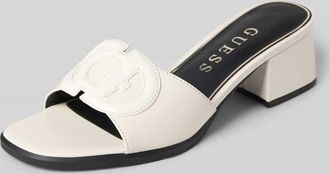 Guess Sandalette aus echtem Leder Modell CERINNA in Weiss, Gr&ouml;&szlig;e 37