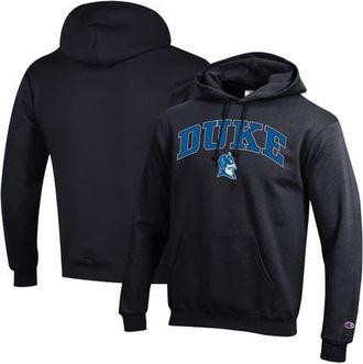Champion Mens Champion Black Duke Blue Devils Arched Logo Fleece Pullover Hoodie at Nordstrom, Size X-Large