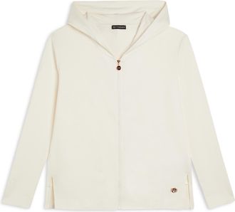 Freddy Felpa con zip e cappuccio in viscosa