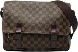 Louis Vuitton Pre-owned Melville Crossbody Bag - Dames - Vintage Schoudertas - Bruin - ONE Size - Vintage