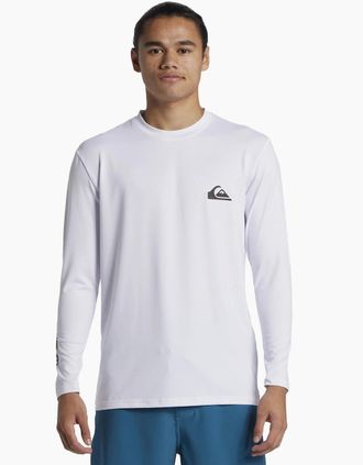 Quiksilver Mens Quiksilver Mens Everyday Long Sleeve T-Shirt - White - Size: 38