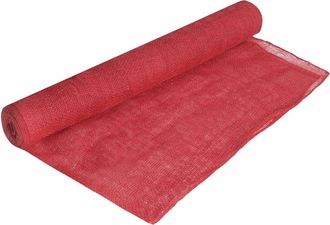 vidaXL Rollo De Yute 160 X 1000 Cm Rojo Vidaxl