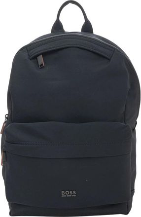 HUGO BOSS Eryk Rugzak - Heren - Rugzakken - Blauw - ONE Size - Polyester - Tassen