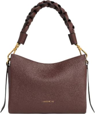 Coccinelle Borsa a spalla in pelle - - Bags - Donna - Grigio - ONE SIZE