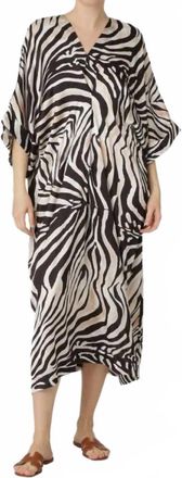 Karmamia Womens Tunic Dress In White Tiger