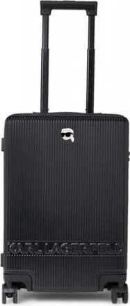 Karl Lagerfeld Koffers, unisex, Zwart, ONE Size, Polyester, K/Ikonik 2.0 Spinner