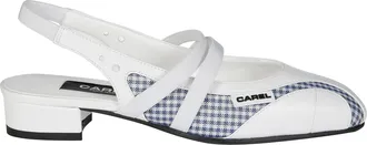 Carel Slingback Shoe with Wide Heel