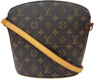 Louis Vuitton Pre-owned Shoulder Bags, female, Brown, Size: ONE SIZE Pre-owned Canvas shoulder-bags
