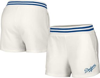 Lusso Womens Lusso White Los Angeles Dodgers Maeg Tri-Blend Pocket Shorts at Nordstrom, Size X-Large