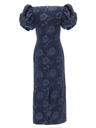 Rotate Recycled Polyester Blend Dress - Blue