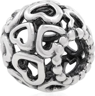 Pandora Openwork Hearts Silver Charm