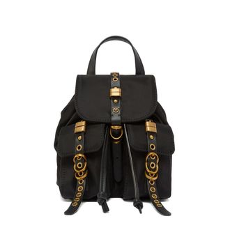 Pinko Pockets Antique-gold Backpack
