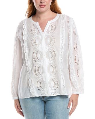 Johnny Was Plus Makaylin Blouse