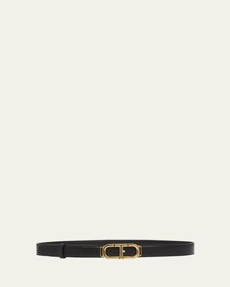 Tom Ford Box Palmellato Leather Belt