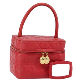 Dior Pre-owned Mini Bags, female, Red, Size: ONE SIZE Pre-owned Vintage Cosmetic Pouch