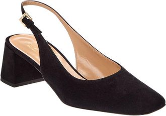 Baldini Suede Slingback Pump