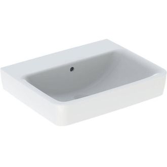 Keramag Keramag - Geberit Renova Plan, Lavabo, 55x44 Cm, Sin Agujero Para Grifo