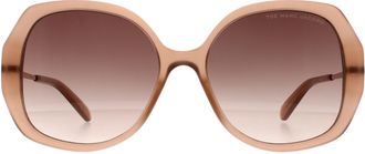 Marc Jacobs Butterfly Beige Brown Gradient MARC 581/S