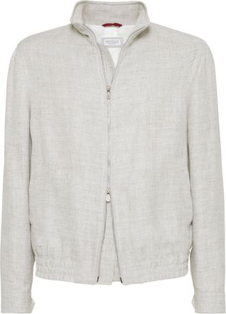 Brunello Cucinelli Bomber - Grigio