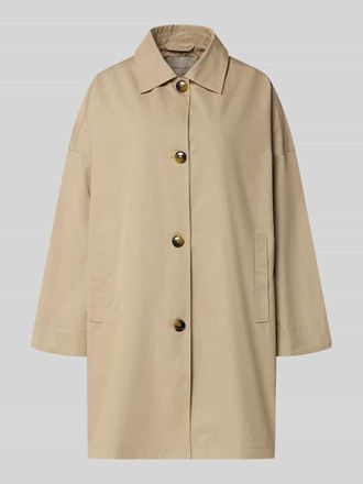 Freequent Regular Fit Mantel mit Umlegekragen Modell Zofia in Beige, Gr&ouml;&szlig;e L/XL