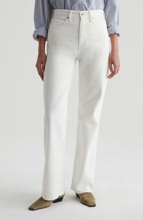 AG - Adriano Goldschmied Kora High Waist Wide Leg Jeans in 1 Year Powder at Nordstrom Rack, Size 32