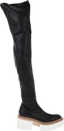 Stella McCartney Black Leather Emilie Boots