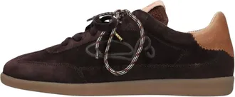 Fred De La Bretoniere Schoenen, Dames, Bruin, 41 EU, Pepper Sign Lage Sneakers